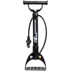  Pumpa Kerékpárhoz Longus One Pp Nagy Talpas Légnyomásmérős Műanyag, 120Psi
