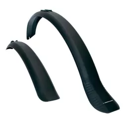   Kerékpár Sárvédő Longus Szett 26-28" Universal Fekete