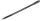 Shimano Outer Casing Shimano Ot-40Sp Sealed 300mm Black 6X6mm Cap, Bulk