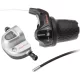 Shimano Váltómarkolat Kerékpárra Jobb Nexus 3-as Revoshift Ezüst Bilincses +Bowden
