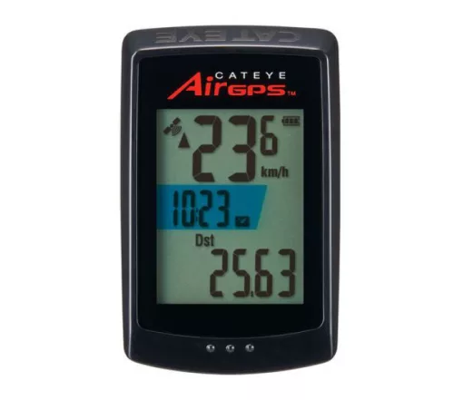Kerékpár Computer Cateye Air Gps Sok Funkció Wireless Gps-es, Jeladó Nélkül