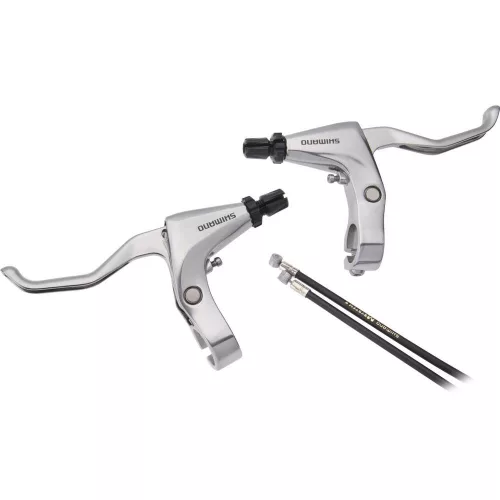 Shimano Fékkar Kerékpárra Bal+Jobb Ultegra Országúti Egyenes 2, 5-Ujjas V-Fékhez-Patkó Bowden Es Ezüst