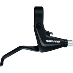   Shimano Fékkar Kerékpárra Bal+Jobb Alivio Egyenes 2-Ujjas V-Fékhez Bowden Es Fekete