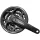Shimano Hajtómű Kerékpárra Altus 170mm-48X38X28F Négyzetkúpos Fekete Hg 7/8-as Lv