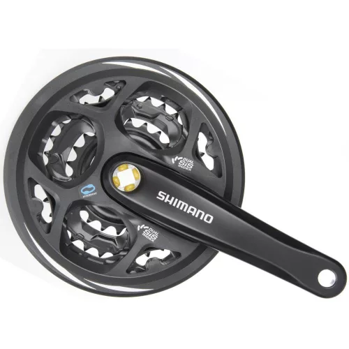 Shimano Hajtómű Kerékpárra Altus 175mm Négyszögtengelyes Fekete 7/8-as Lv