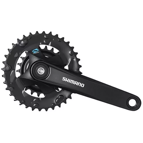 Shimano Hajtómű Kerékpárra Altus 175mm-36X22F Négyszögtengelyes Fekete Hg 7/8-as