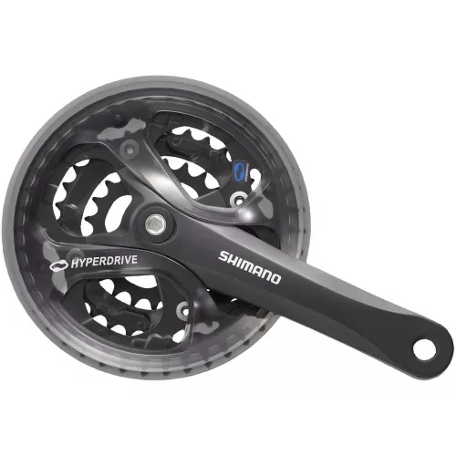 Shimano Hajtómű Kerékpárra Acera 170mm-48X38X28F Négyszögtengelyes Fekete Hg 7/8-as Lv