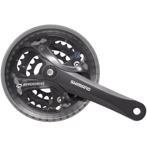 Shimano Hajtómű Kerékpárra Acera 175mm-48X38X28F Négyszögtengelyes Fekete Hg 7/8-as Lv