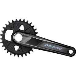   Shimano Front Chainwheel, Fc-M6100-1, Deore, For Rear 12-Speed, 2-Pcs Fc, 165mm