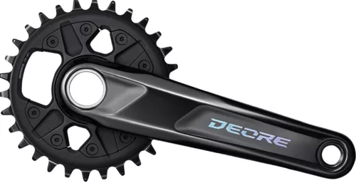 Shimano Front Chainwheel, Fc-M6100-1, Deore, For Rear 12-Speed, 2-Pcs Fc, 165mm
