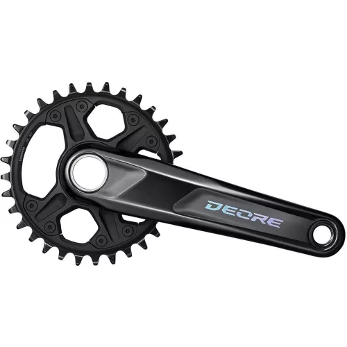 Shimano Első Lánckerék Kerékpárra, Fc-M6100-1, Deore, Hátra 12-Sebességes, 2-db Fc, 165mm