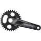 Shimano Első Lánckerék Kerékpárra, Fc-M6100-1, Deore, Hátra 12-Sebességes, 2-db Fc, 165mm