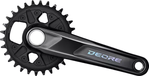 Shimano Front Chainwheel, Fc-M6130-1, Deore, For Rear 12-Speed, 2-Pcs Fc, 165mm