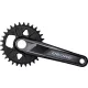 Shimano Front Chainwheel, Fc-M6130-1, Deore, For Rear 12-Speed, 2-Pcs Fc, 165mm