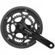 Shimano Hajtómű Kerékpárra Claris 170mm-50X34F Négyszögtengelyes Fekete Hg 8-as Lv