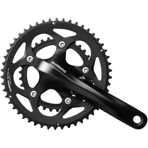 Shimano Hajtómű Kerékpárra Tiagra 170mm-50X34F Integrált Fekete Hg-X 10-es