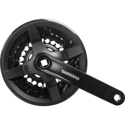   Shimano Hajtómű Kerékpárra Ty 150mm-42X34X24F Négyszögtengelyes Fekete Hg 6/7/8S Lv