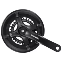   Shimano Hajtómű Kerékpárra Ty 170mm-46X30F Négyszögtengelyes Fekete Hg 7/8-as Lv