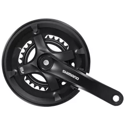   Shimano Hajtómű Kerékpárra Ty 175mm-46X30F Négyszögtengelyes Fekete Hg 7/8-as Lv