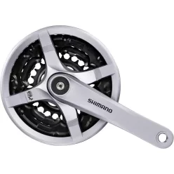   Shimano Hajtómű Kerékpárra Ty Négyzetkúpos Ezüst Hg 6/7/8S Lv