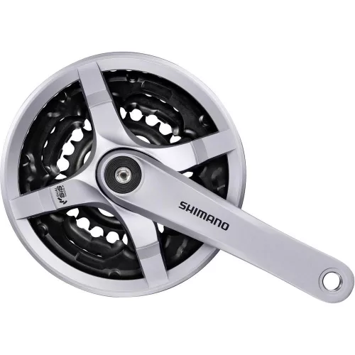 Shimano Hajtómű Kerékpárra Ty Négyzetkúpos Ezüst Hg 6/7/8S Lv