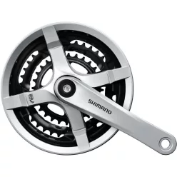   Shimano Hajtómű Kerékpárra Ty Négyzetkúpos Ezüst Hg 6/7/8S Lv