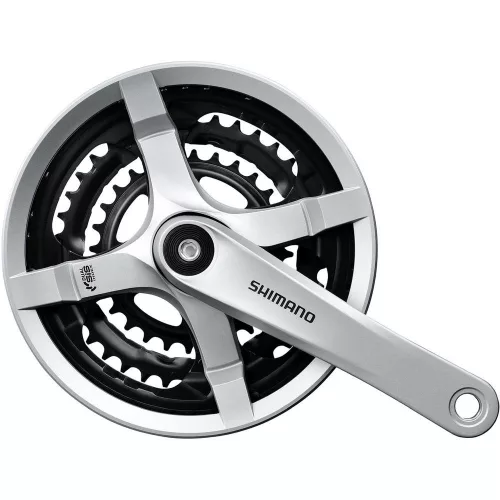 Shimano Hajtómű Kerékpárra Ty Négyzetkúpos Ezüst Hg 6/7/8S Lv