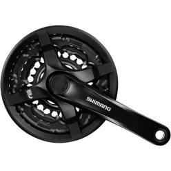   Shimano Hajtómű Kerékpárra Ty Négyszögtengelyes Fekete Hg 6/7/8-as
