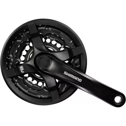 Shimano Hajtómű Kerékpárra Ty Négyszögtengelyes Fekete Hg 6/7/8-as