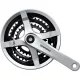 Shimano Hajtómű Kerékpárra Ty 175mm-48X38X28F Négyszögtengelyes Ezüst Hg 6/7/8-as Lv