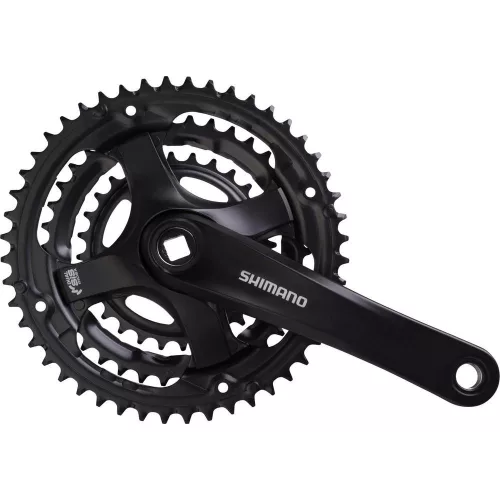 Shimano Hajtómű Kerékpárra Ty Négyszögtengelyes Fekete Hg 6/7/8-as