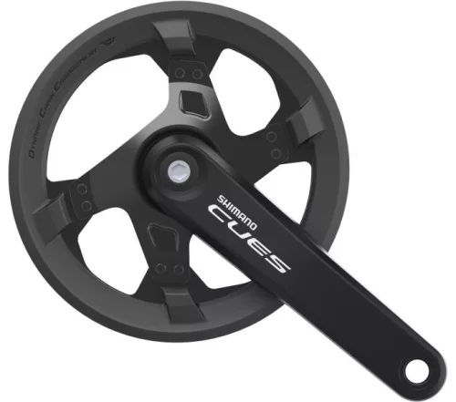 Shimano Hajtómű Kerékpárra Cues Fc-U4000 175mm 42F Láncvédővel Négyszögtengelyes