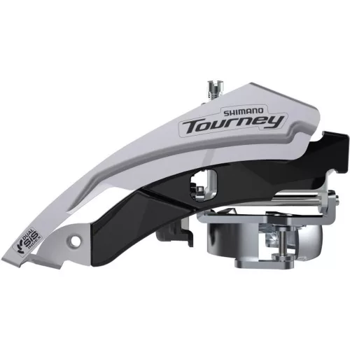 Shimano Első Váltó Kerékpárra, Fd-Ty600-L3, Tourney, 3X6/7/8, Top-Swing, Dual-Pul