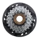Shimano Fogaskoszorú Kerékpárra Menetes 6-Os 14-28F Mftz5106 Ezüst/Fekete +Küllővédő Tárcsa