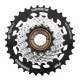 Shimano Lánckeréksor Kerékpárra Menetes 7-es 14-34F Mftz5107 Ezüst/Fekete