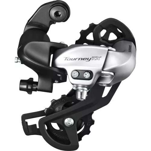 Shimano Hátsó Váltó Kerékpárra Tx Sgs 7/8-as Csavaros Ezüst