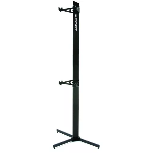 Kerékpártartó Feedback Sports Velo Cache 2 Álló 2db-Hoz(Max72.6Kg) Fekete
