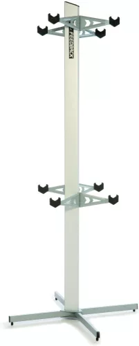 Kerékpártartó Feedback Sports Velo Cache 4 Álló 4db-Hoz(Max72.6Kg) Ezüst