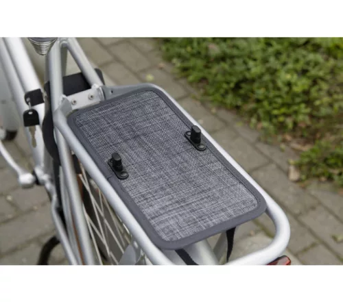 Rögzítőlap Newlooxs Avero Plate  Fekete Táska Rögzítéshez 27X13cm