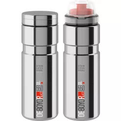   Kerékpár Kulacs Elite Deboyo Race Thermo Acél 12 Órás Cserélhető Kupakkal 550Ml 265G