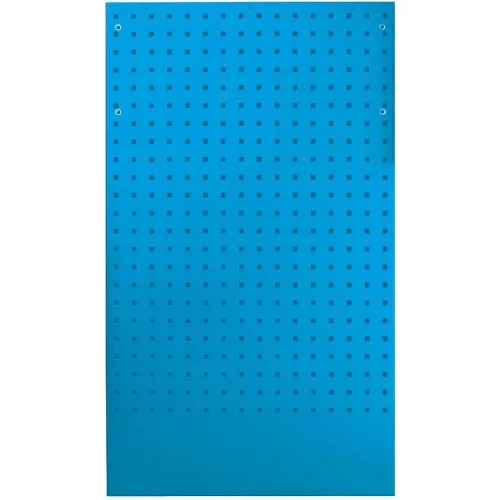 Werkzeuglochwand Blau Quadratische Lochung