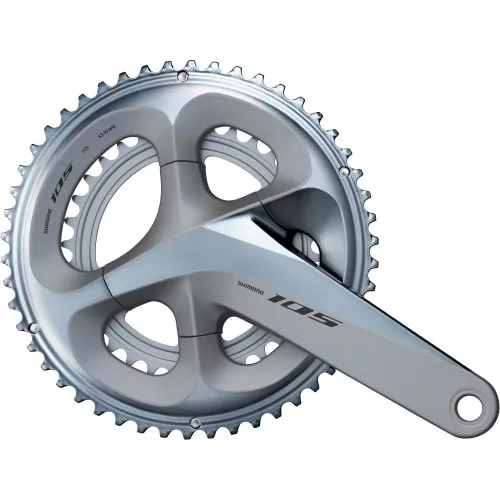 Shimano Hajtómű 105 172.5mm-50X34F Integrált Ezüst  11-es Hollowtech 2 Kerékpárra