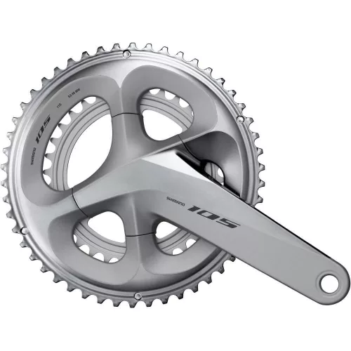 Shimano Hajtómű Kerékpárra 105 175mm-53X39F Integrált Ezüst 11-es Hollowtech 2