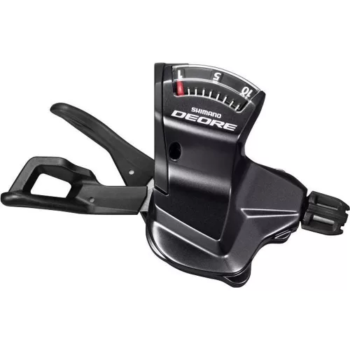 Shimano Váltókar Kerékpárra Jobb Deore 10-es Rapidfire Fekete Bilincses +Bowden
