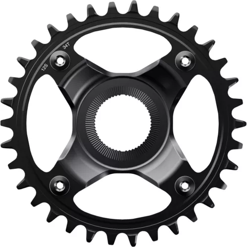 Shimano Lánckerék Kerékpárra Sm-Cre80-12-Sb 34F W/O Cg For Chain Line 56.5mm Fekete