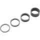 Kormánycsapágy Hézagoló Kerékpárba Pro 1-1/8" 3K Carbon 3mm-5mm-10mm-20mm