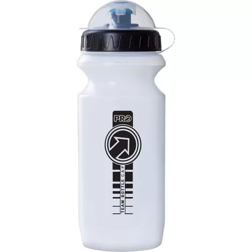 Kerékpár Kulacs Pro Team 600Ml Átlátszó Kupakos