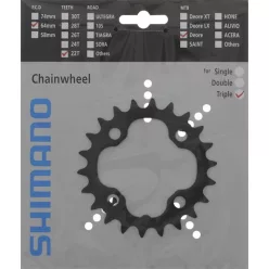 Shimano Lánckerék Kerékpárra 22F Fcm590 64mm Black