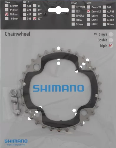 Shimano Lánckerék Kerékpárra 32F Slx Fcm590-10 10S