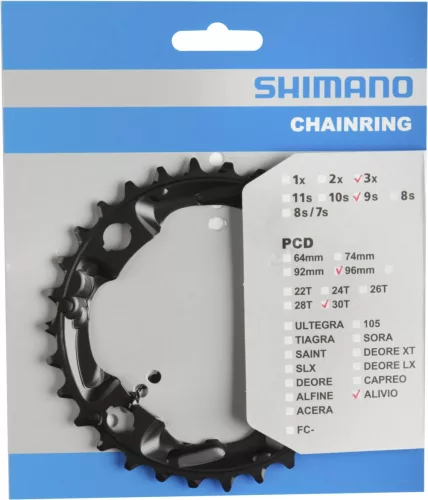 Shimano Lánckerék Kerékpárra 30F Fcm4000